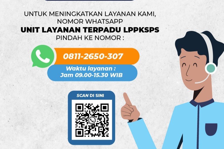 Nomor ULT LPPKSPS Berganti Menjadi 08112650307