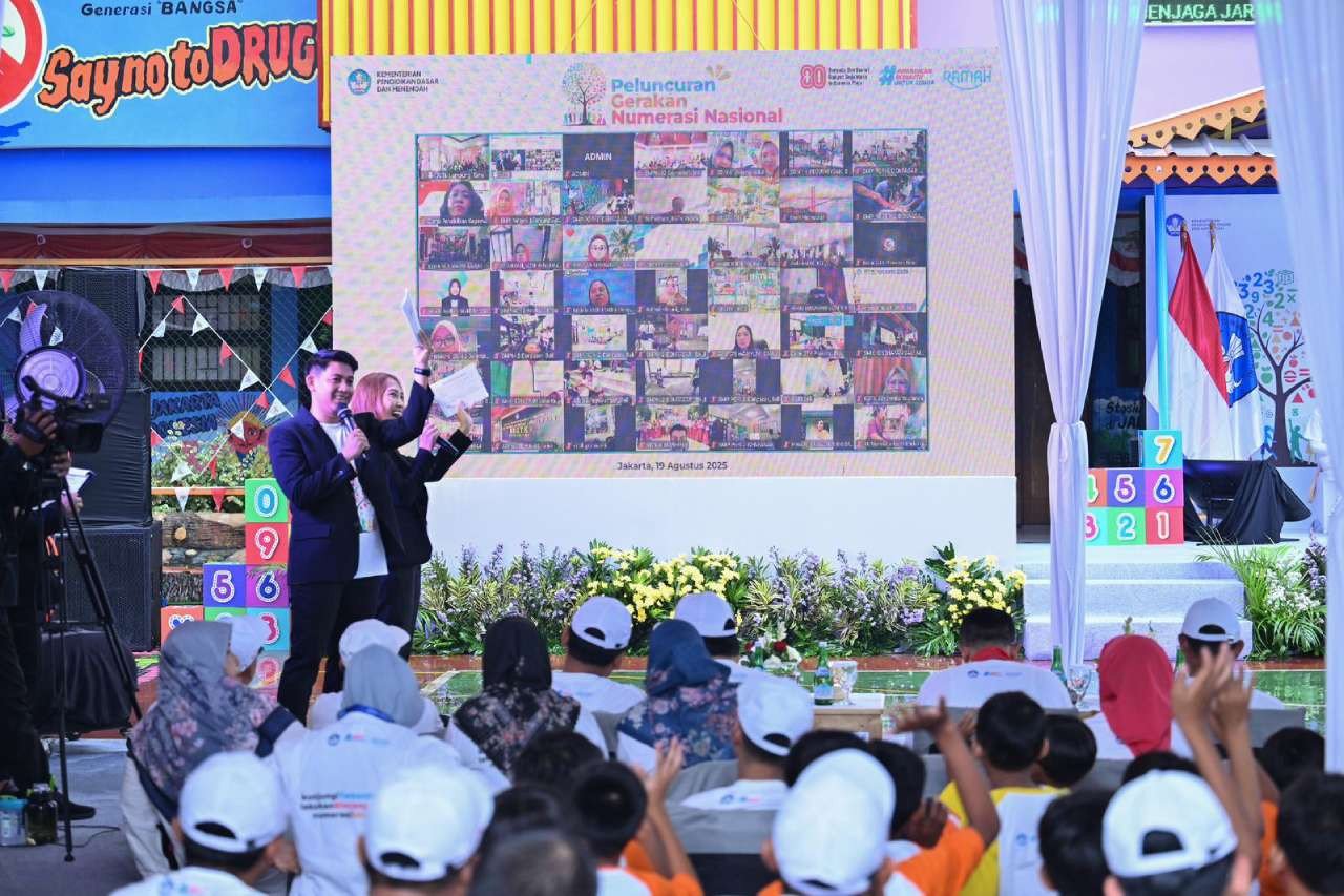 Mendikdasmen: Numerasi adalah Fondasi Membangun Bangsa, Kemendikdasmen Luncurkan Gerakan Numerasi Nasional