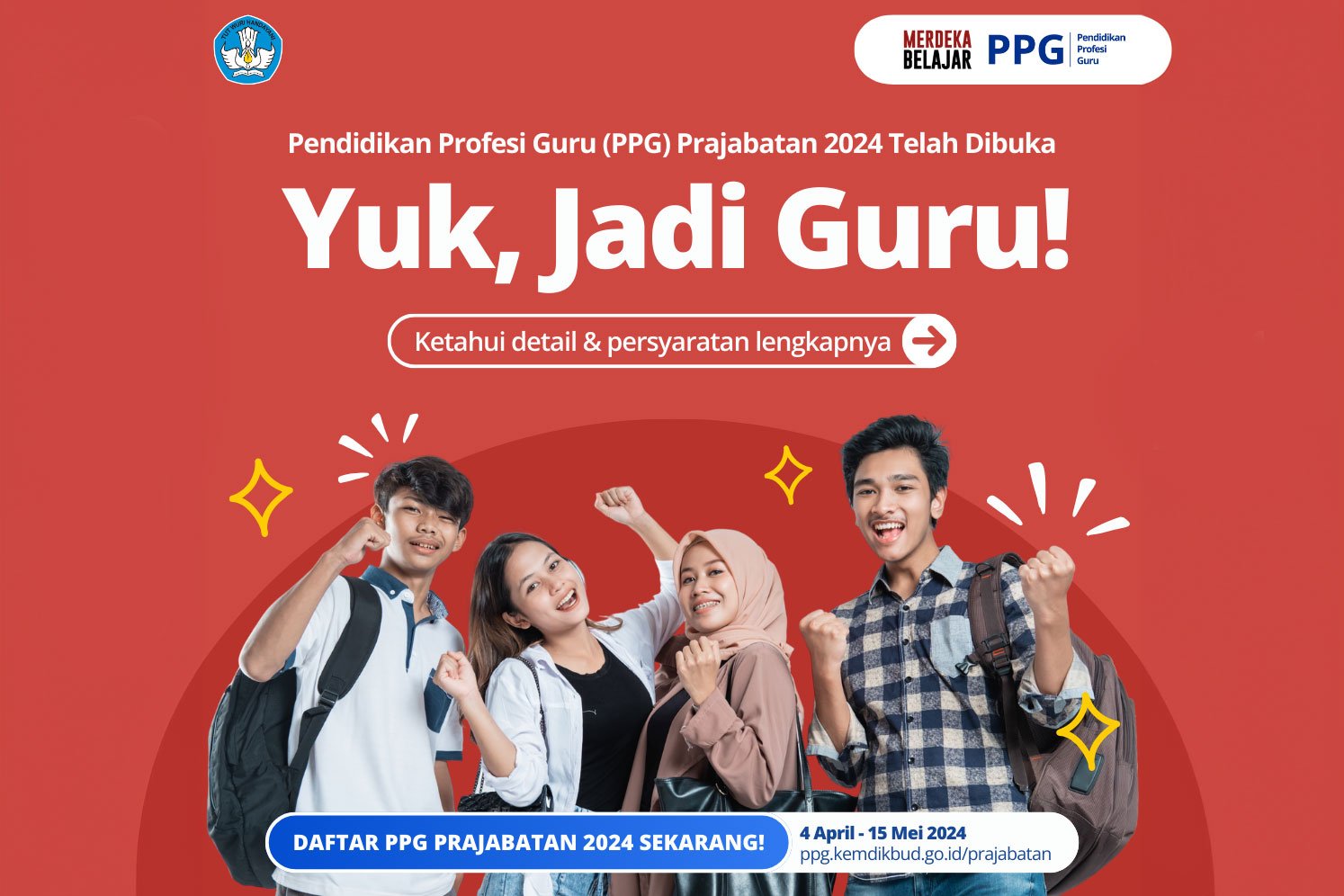 Pengumuman Pendaftaran PPG Prajabatan 2024